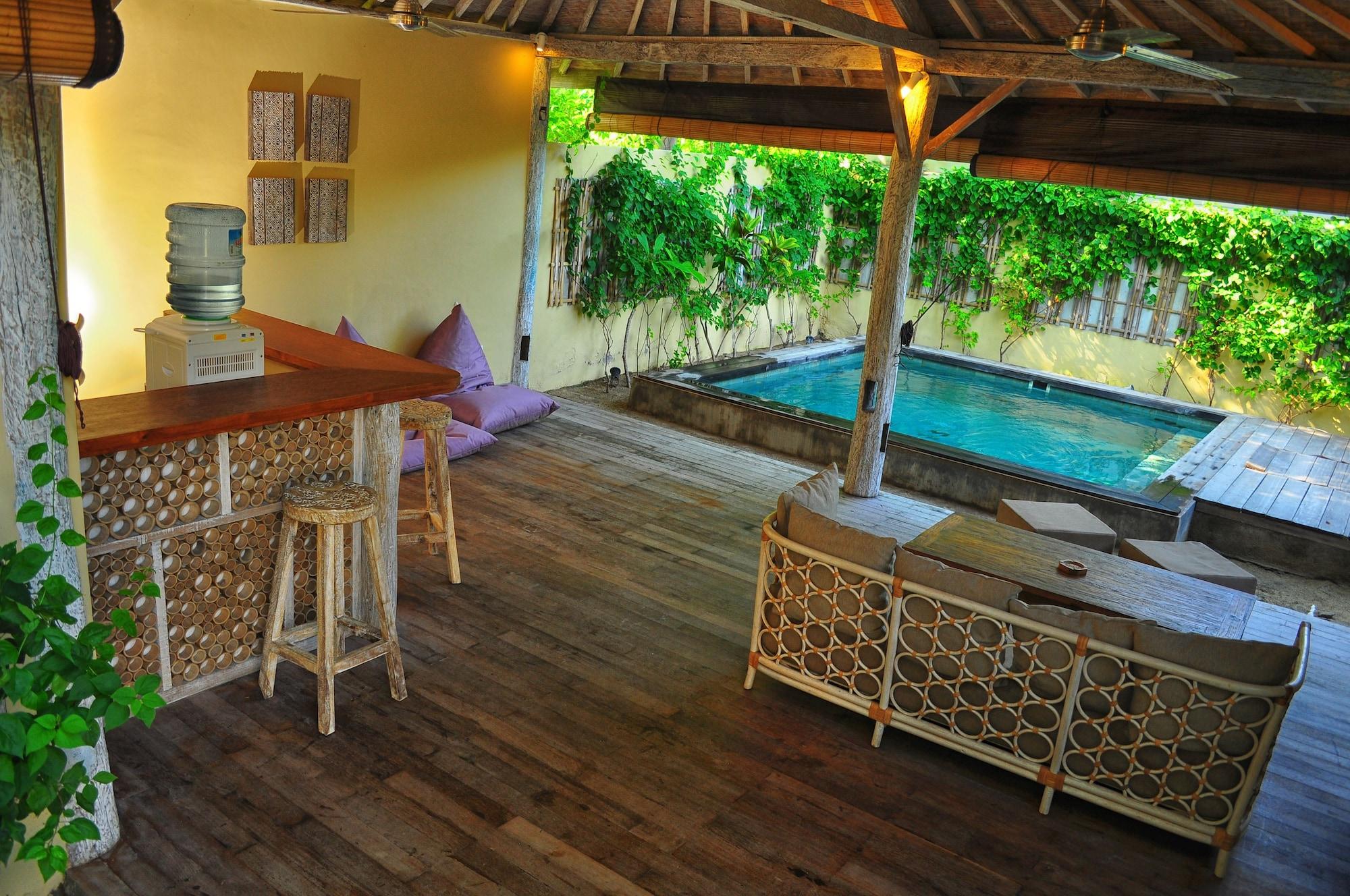 Les Villas Ottalia Yoga & Diving, Gili Meno Dış mekan fotoğraf