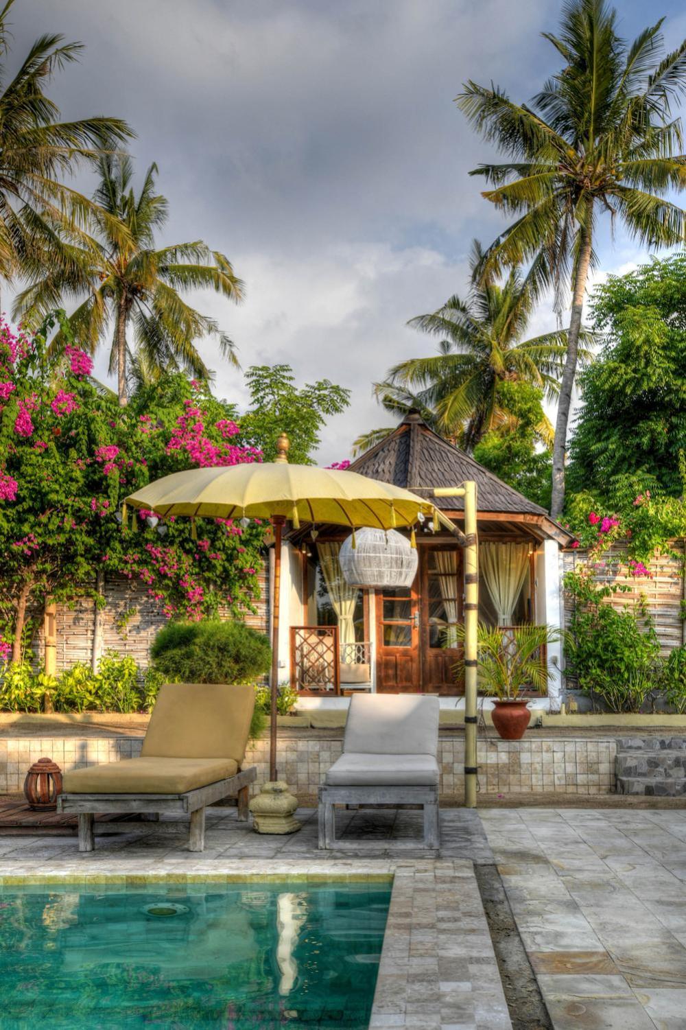Les Villas Ottalia Yoga & Diving, Gili Meno Dış mekan fotoğraf