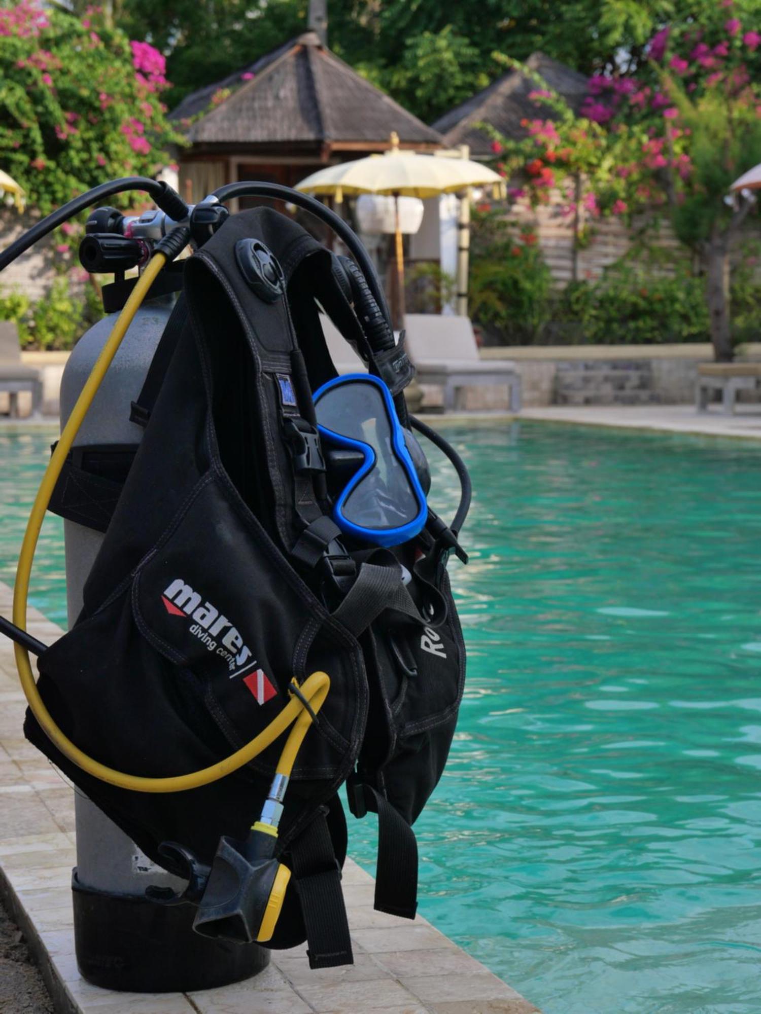 Les Villas Ottalia Yoga & Diving, Gili Meno Dış mekan fotoğraf